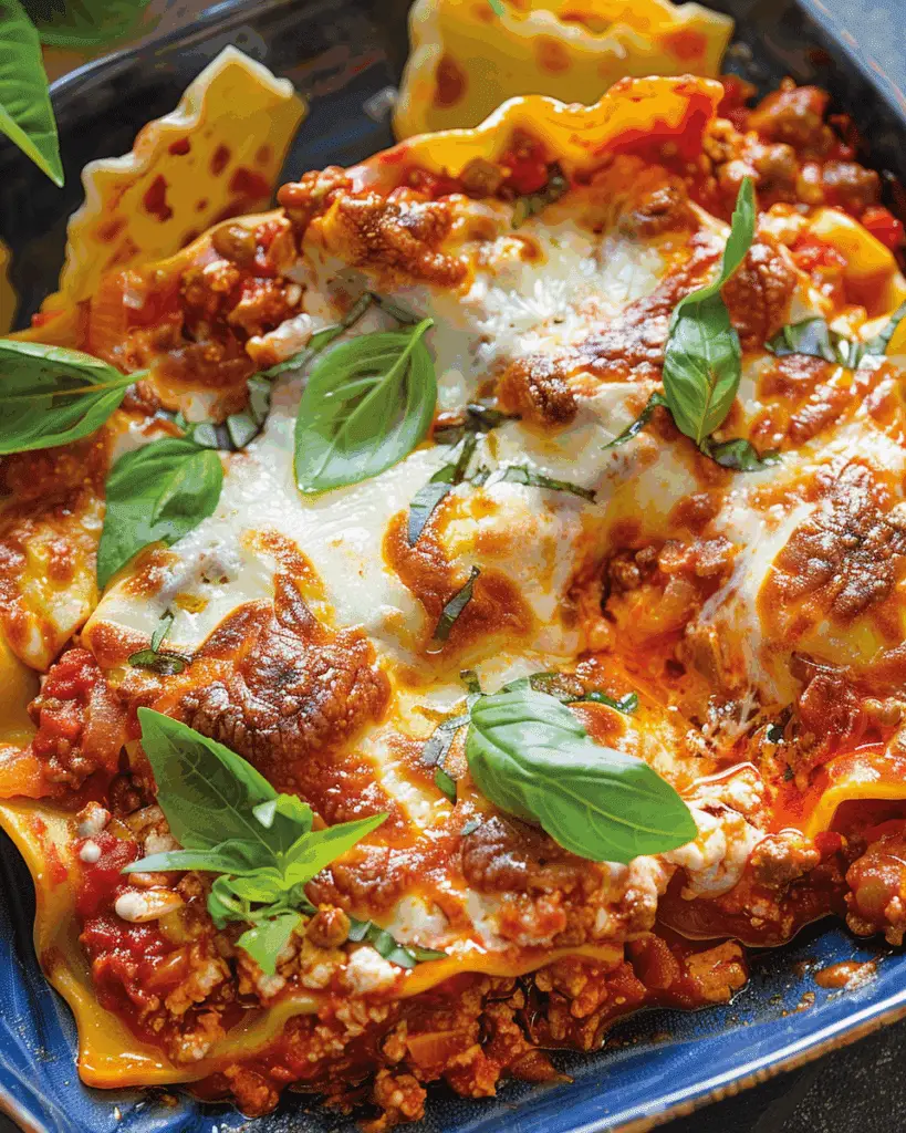 Lazy Lasagna