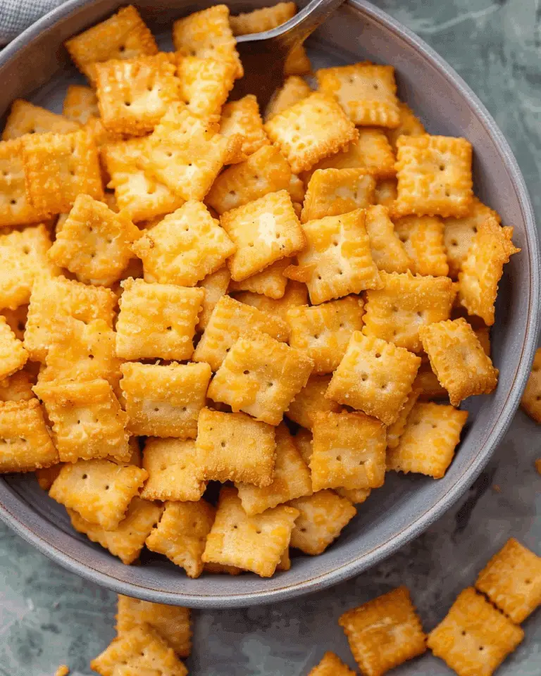 Homemade Cheez-Its
