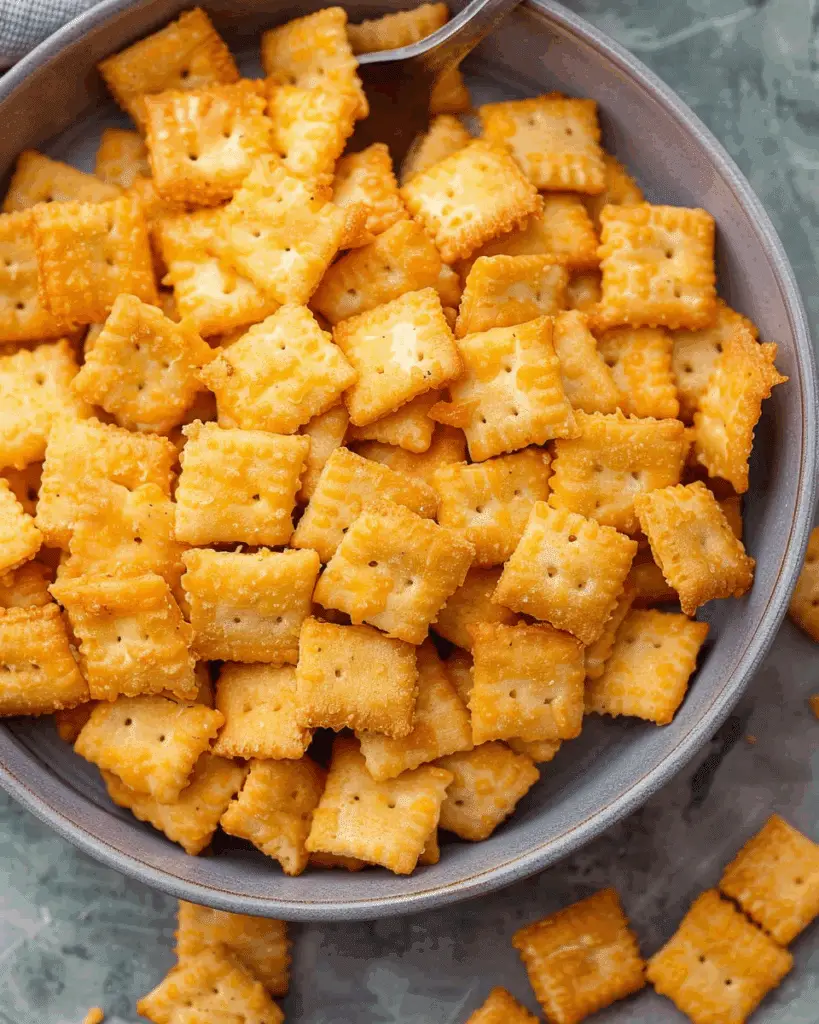 Homemade Cheez-Its