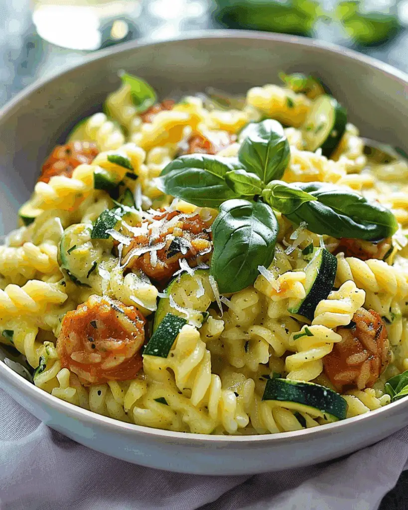 Pasta Risotto with Zucchini
