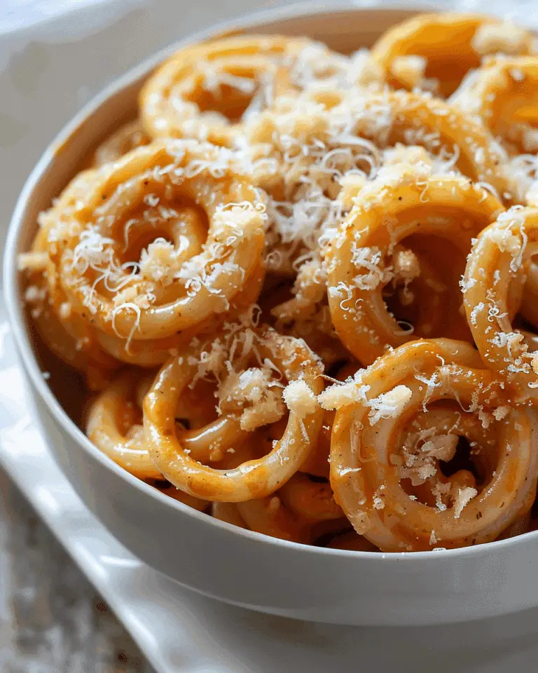 Homemade Spaghettios with Crunchy Manchego