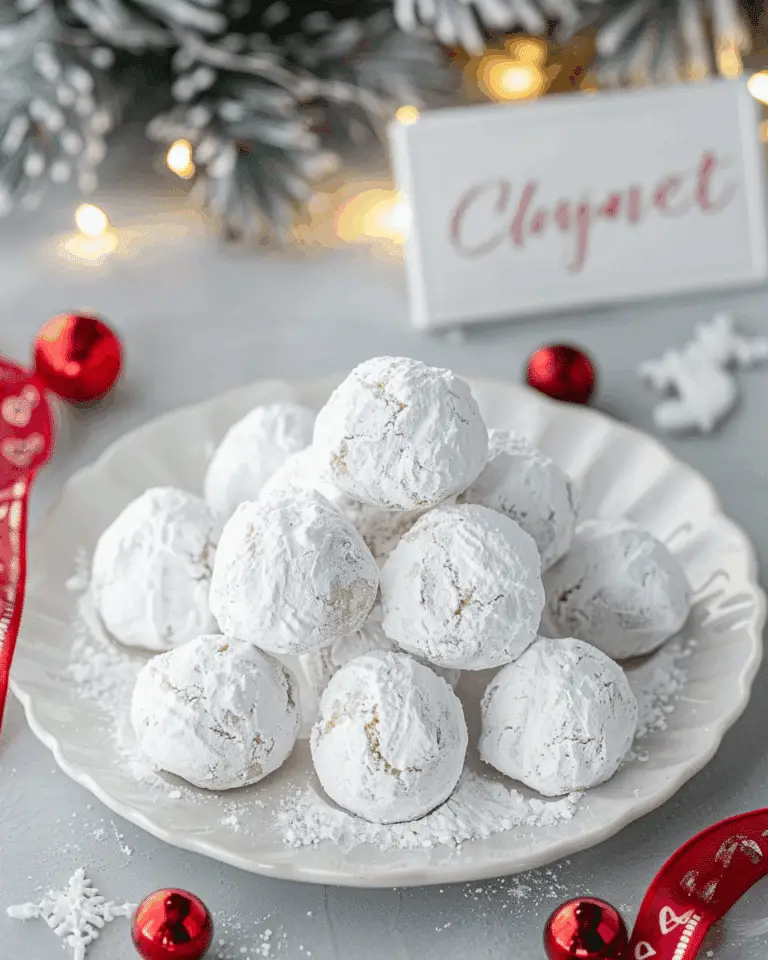 Snowball Cookies