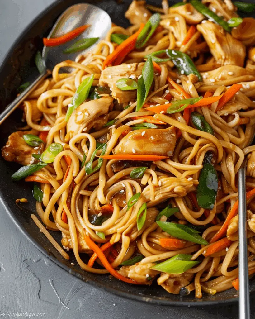 Chicken Lo Mein