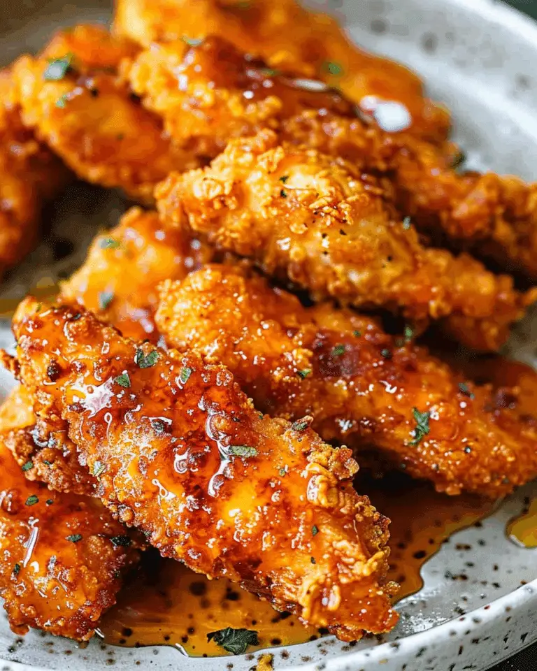 Hot Honey Chicken Tenders in Air Fryer