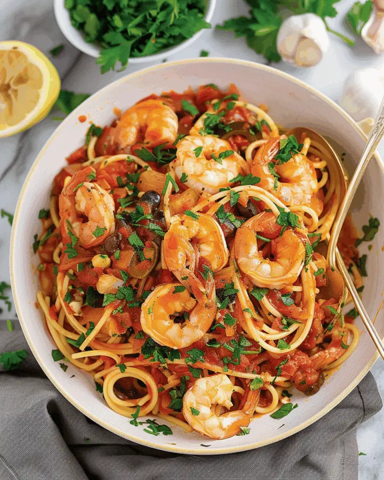 Shrimp Puttanesca