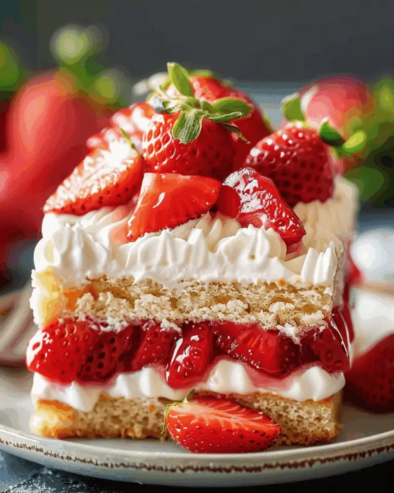 Strawberry Shortcake Dessert