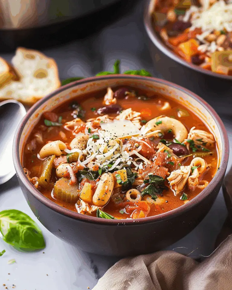 Chicken Minestrone Soup