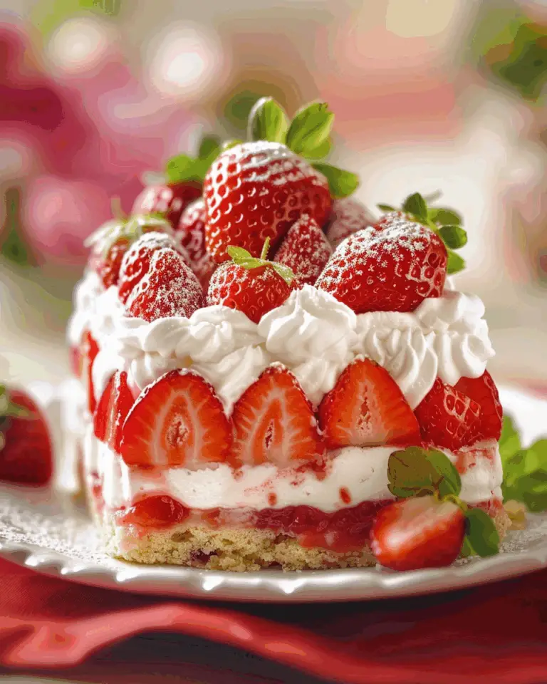 Strawberry Shortcake Dessert