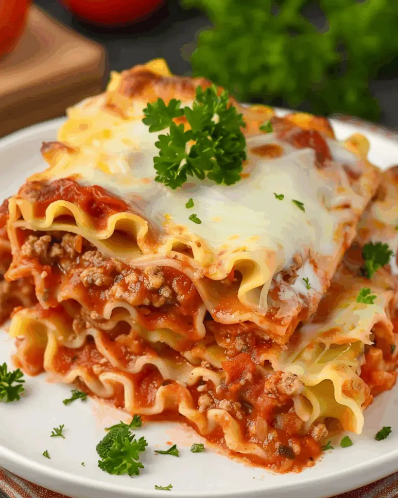 Air Fryer Lasagna Roll Up