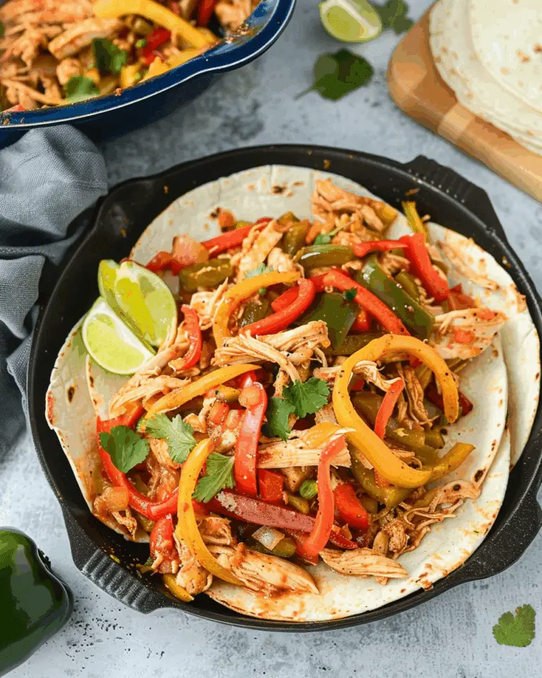 Crockpot Chicken Fajita