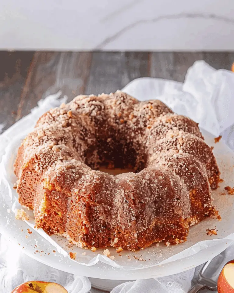 Apple Cider Donut Cake