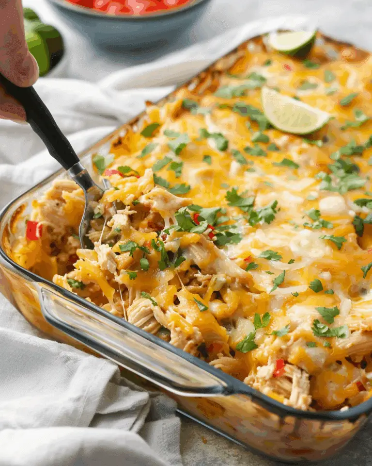 Chicken Fajita Casserole
