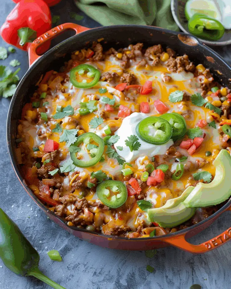 One Pot Taco Skillet