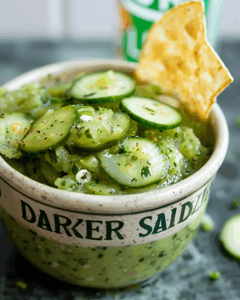 Dill Pickle Salsa