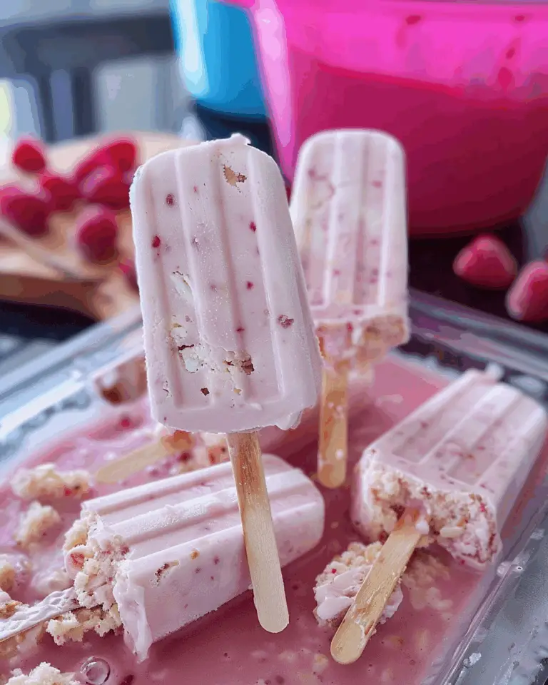 Frozen Yogurt Popsicles