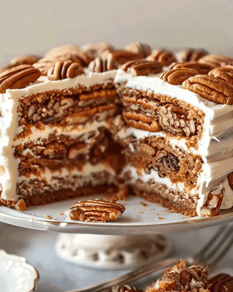 Pecan Pie Layer Cake