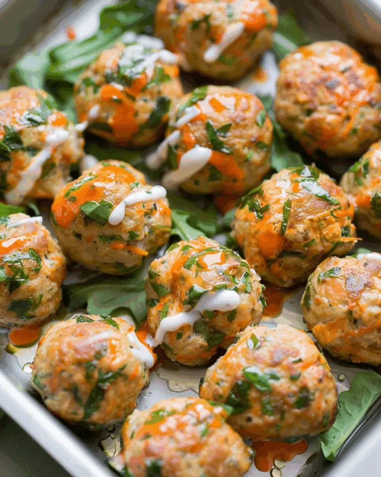 Buffalo Turkey Meatballs