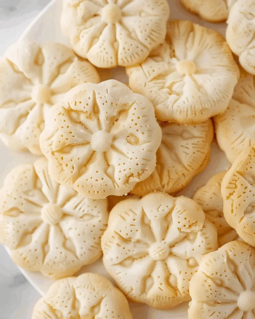 Whipped Shortbread Cookies