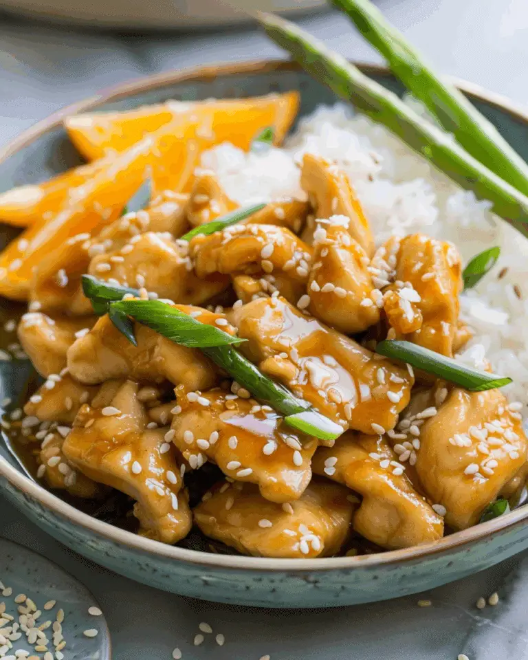 Healthy Orange Chicken