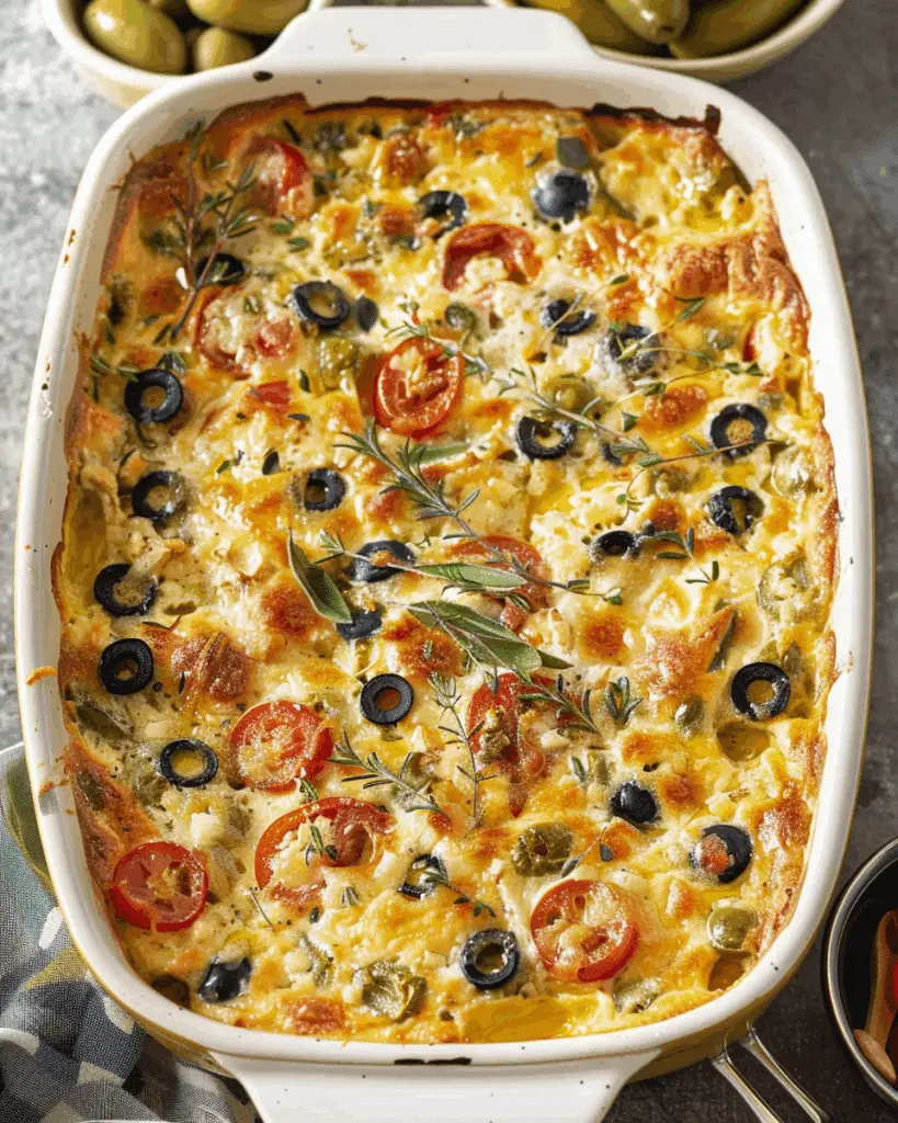 Mediterranean Brunch Bake