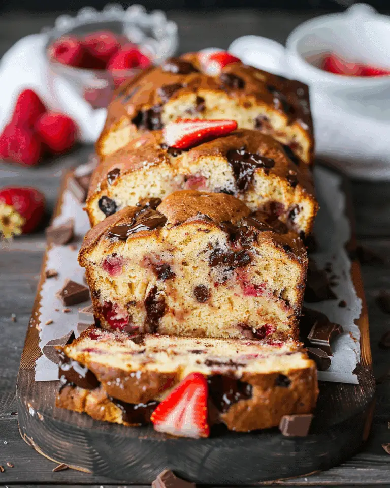 Strawberry Chocolate Chunk Bread