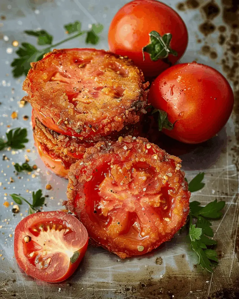 Fried Red Tomatoes