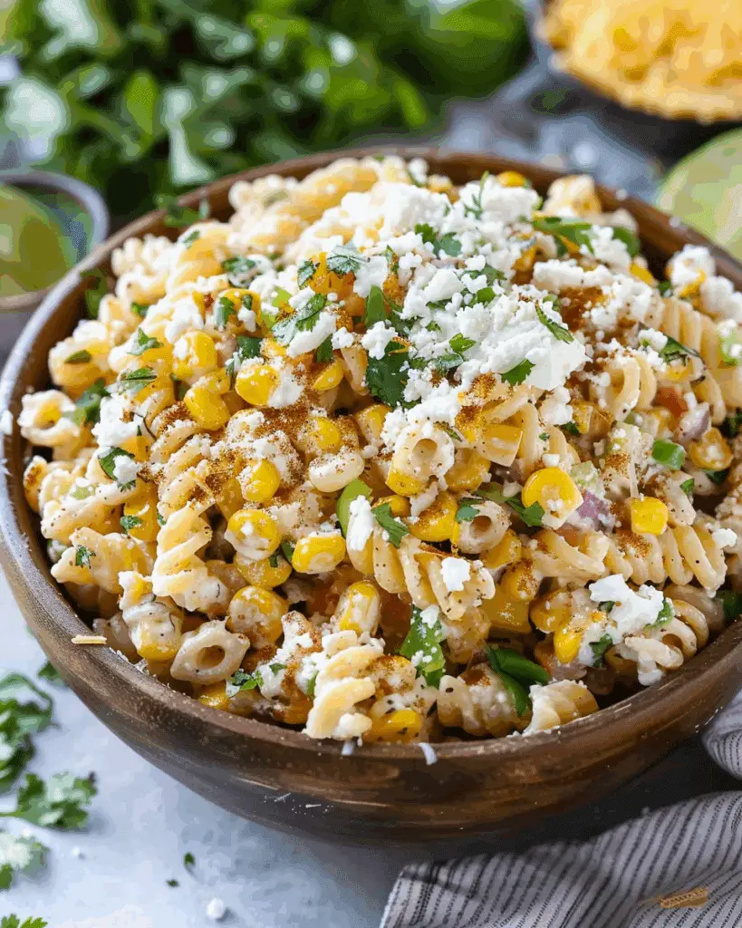 Mexican Street Corn Pasta Salad