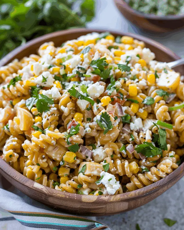 Mexican Street Corn Pasta Salad