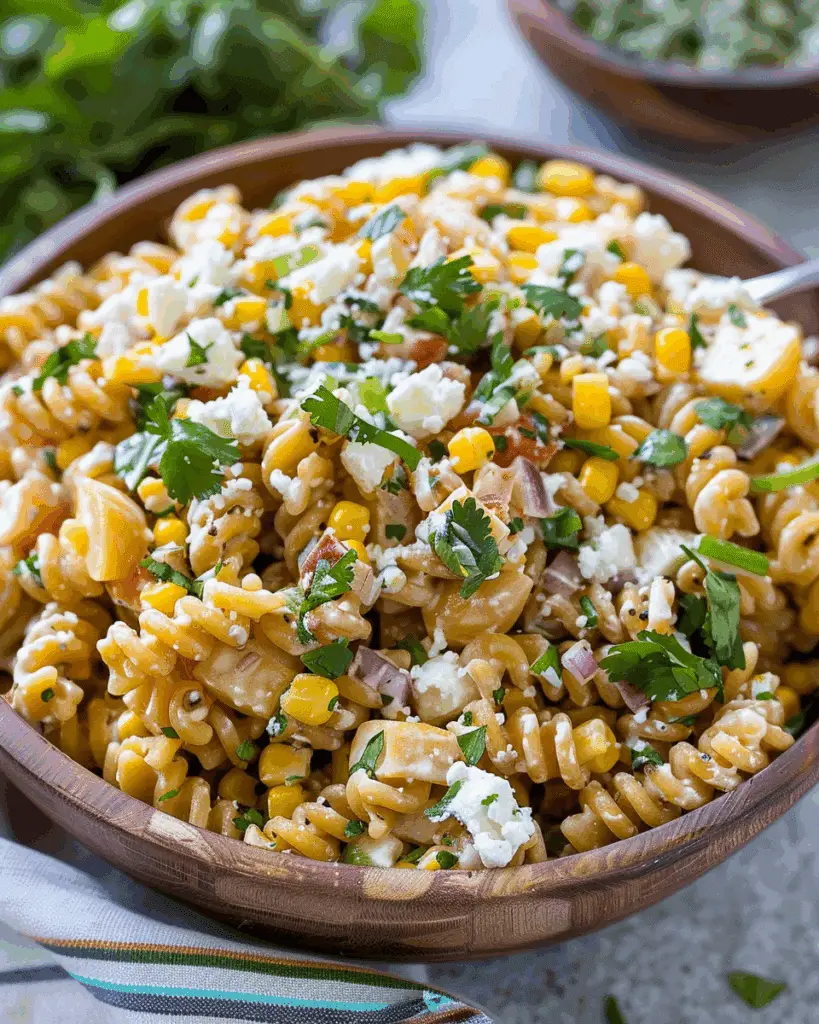 Mexican Street Corn Pasta Salad