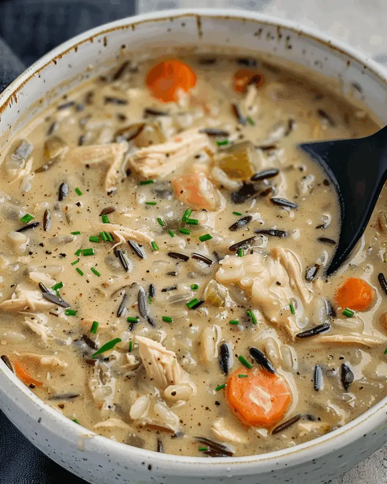 Wild Rice Creamy Chicken Soup