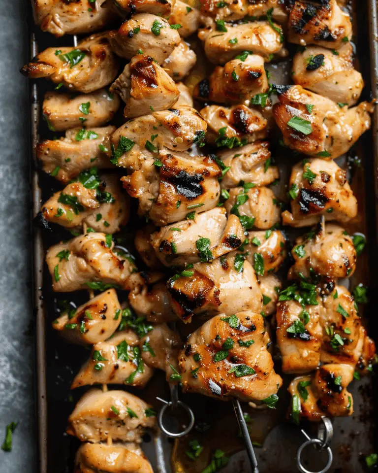 Grilled Chicken Skewer