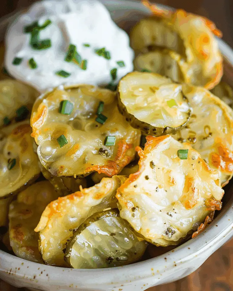 Cheesy Pickle Chips
