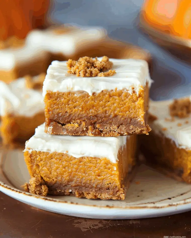 Pumpkin Bars