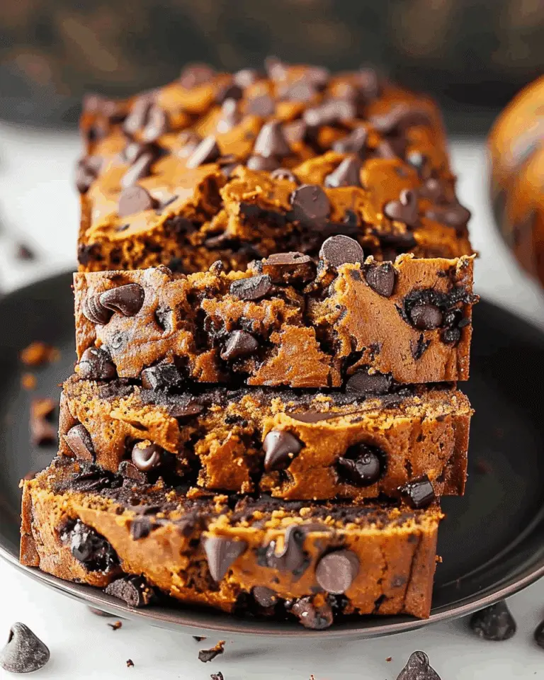 Chocolate Chip Pumpkin Bread