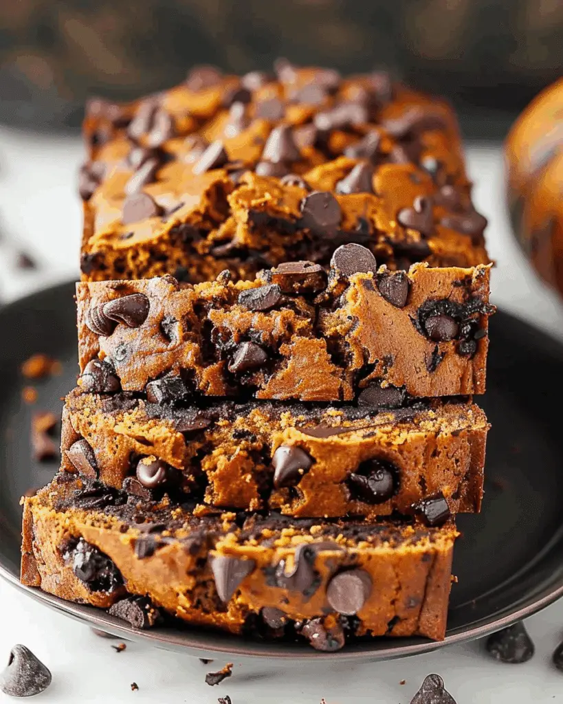 Chocolate Chip Pumpkin Bread