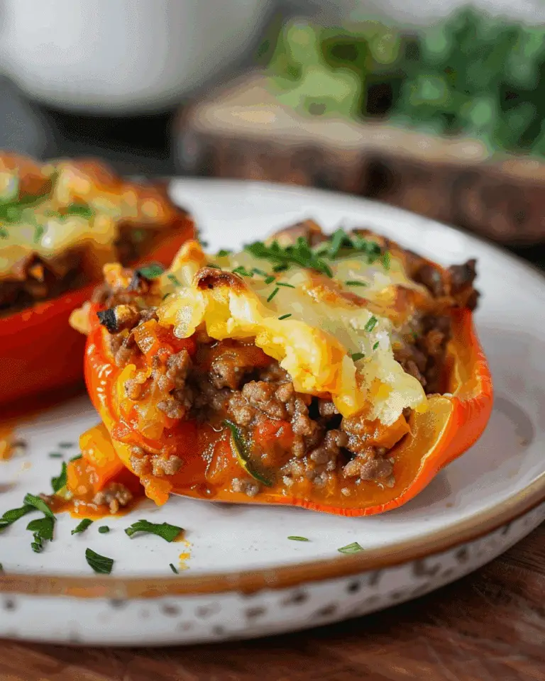 Shepherd’s Pie Stuffed Peppers