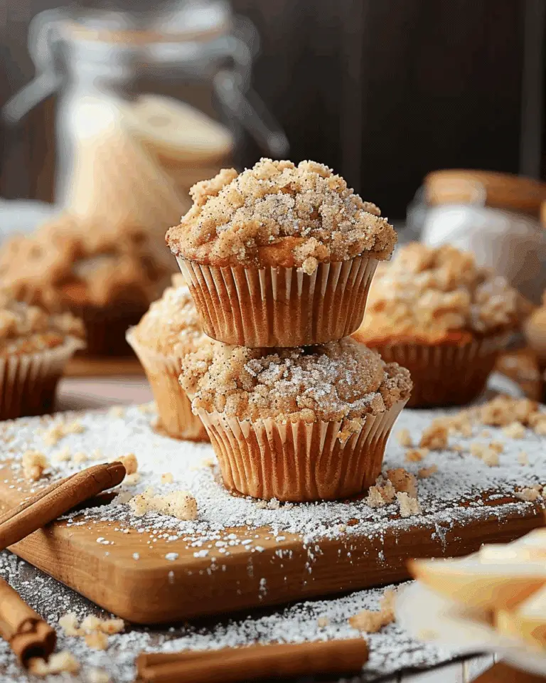Apple Cinnamon Crumb Muffins
