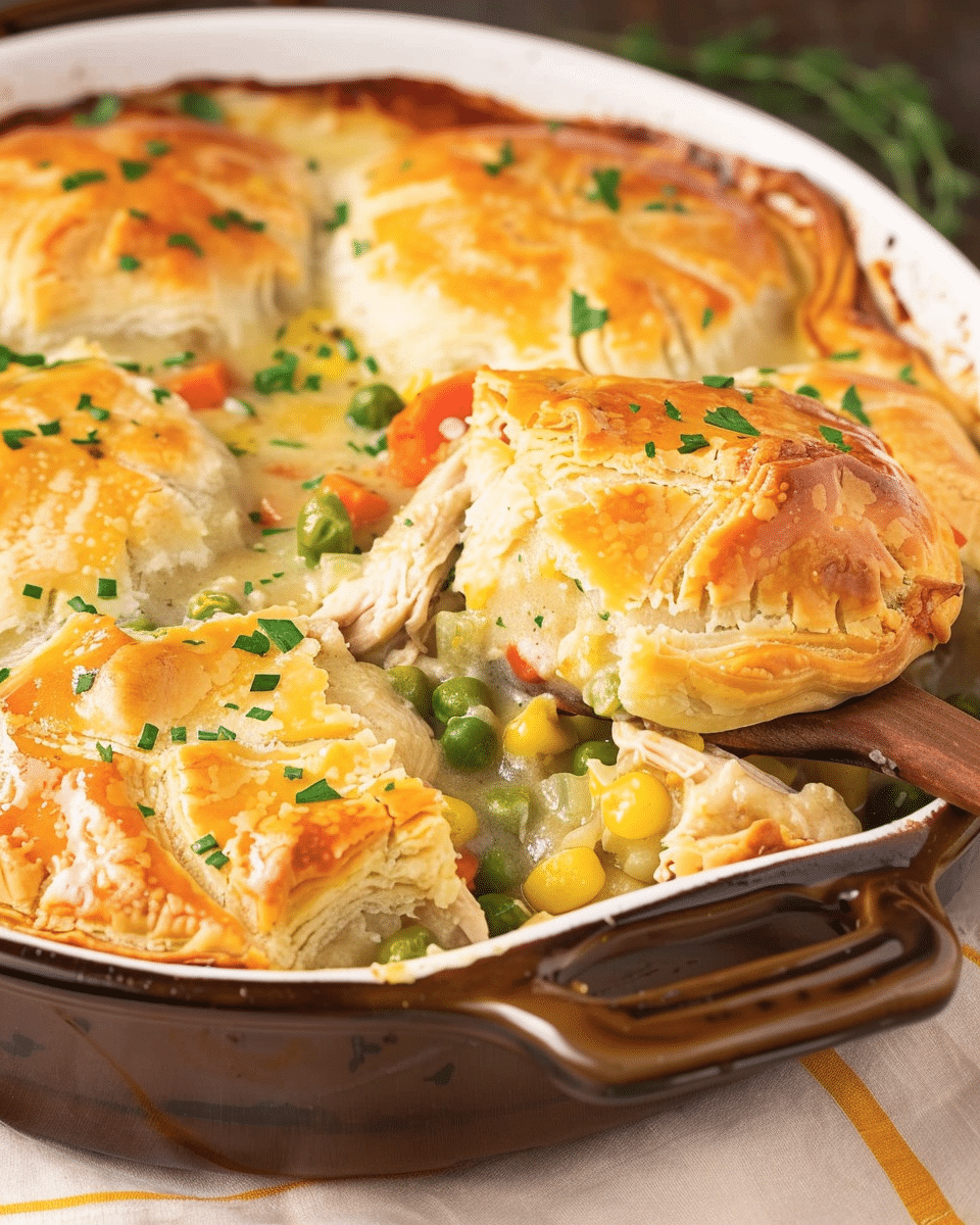 Chicken Pot Pie Casserole