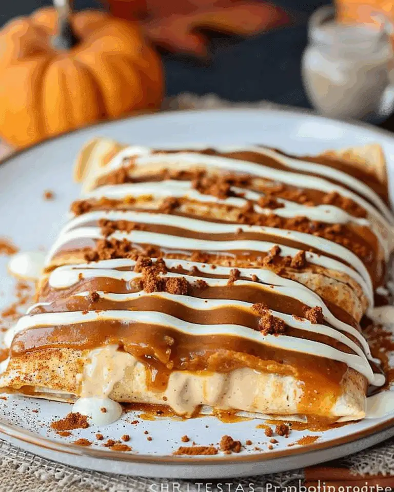 Pumpkin Spice Cheesecake Enchiladas
