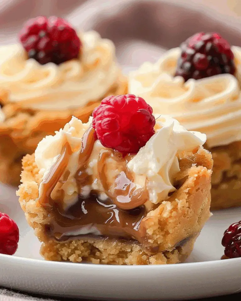 Cheesecake Cookie Cups