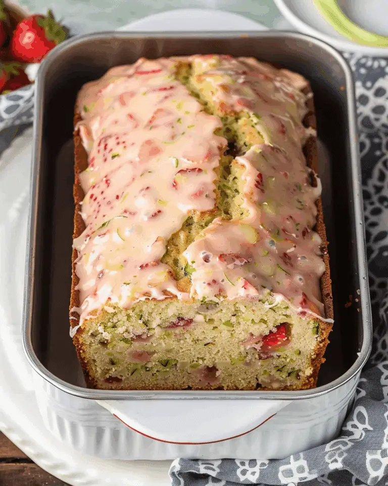 Strawberry Zucchini Bread