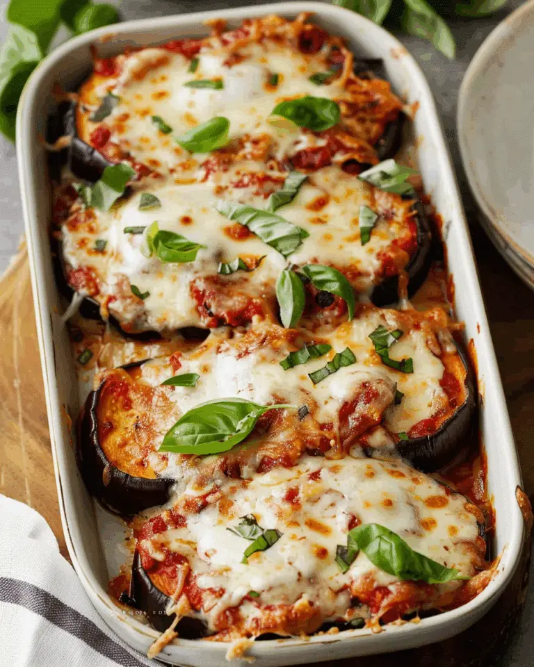 Classic Eggplant Parmesan