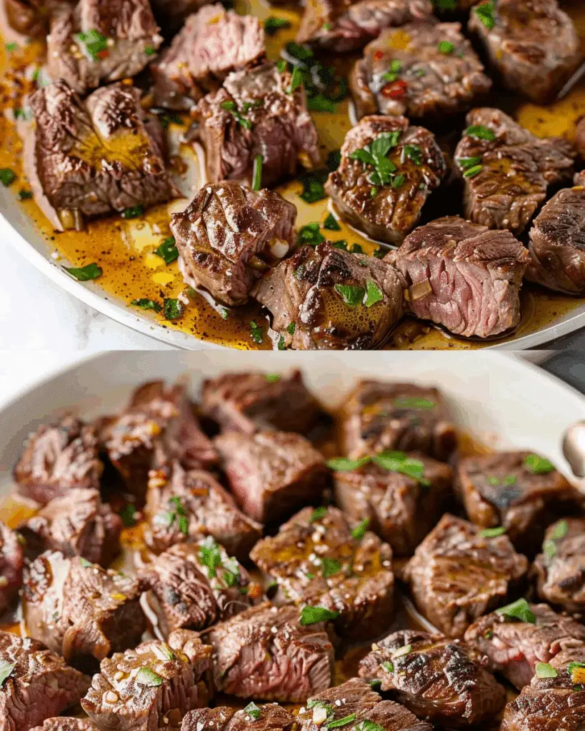 Garlic Butter Steak Bites
