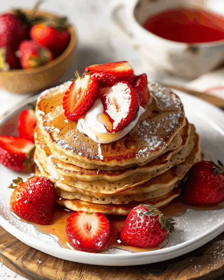 Strawberry Pancakes