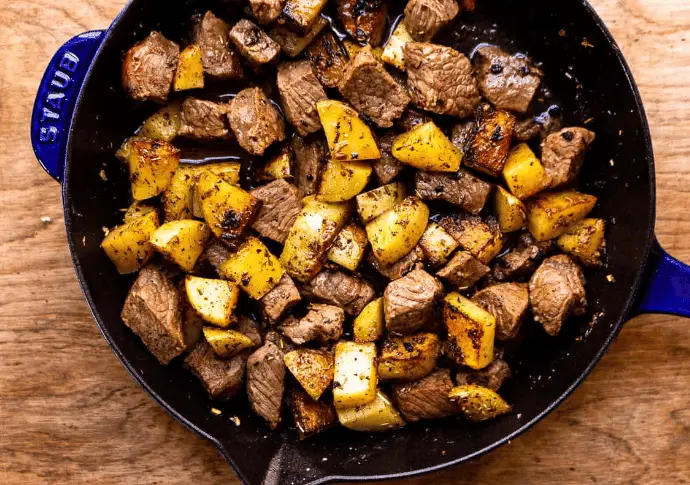 Steak and Potatoes