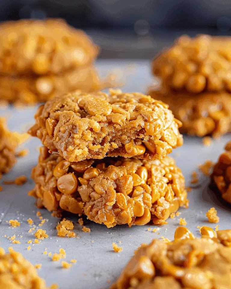 No-Bake Butterscotch Cookies