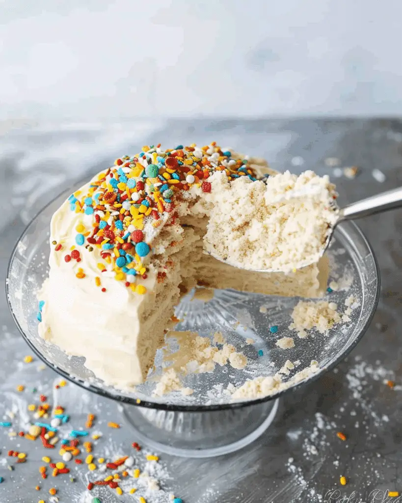 Fruity Pebble Pound Cake