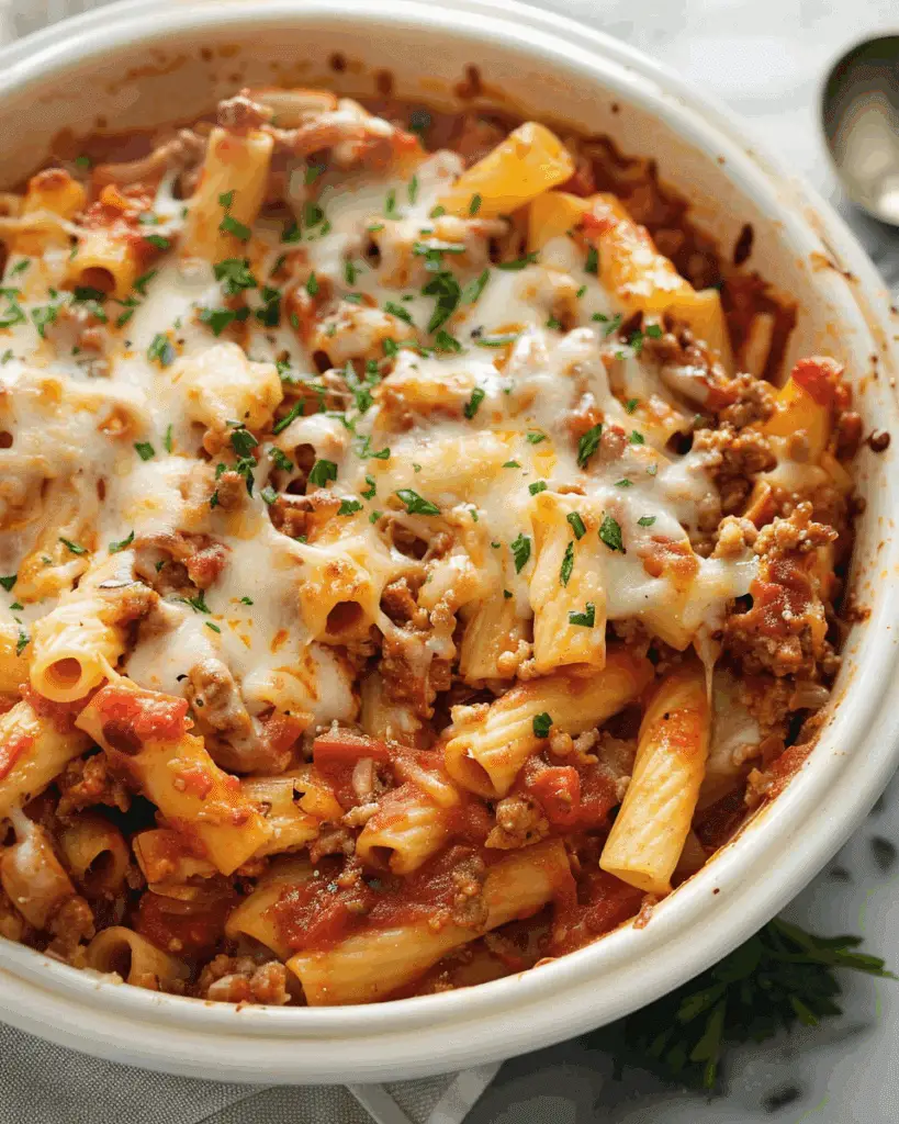 Slow-Cooker Baked Ziti