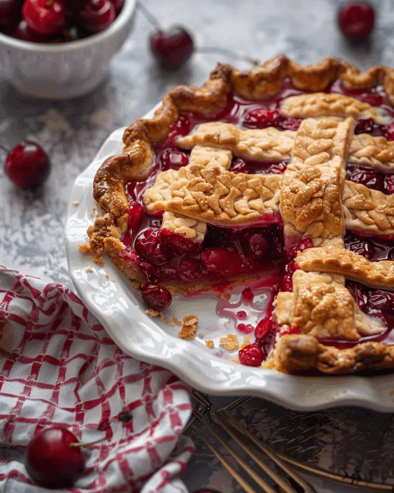 Sour Cherry Pie