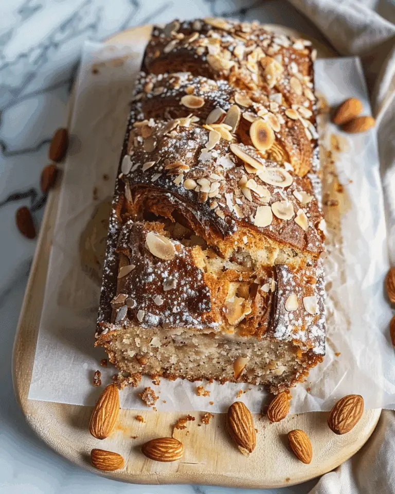 Almond Croissant Banana Bread